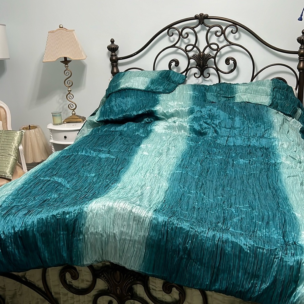Peri Homeworks Colors of Water Full/Queen Size Duvet Cover with Pillow Shams